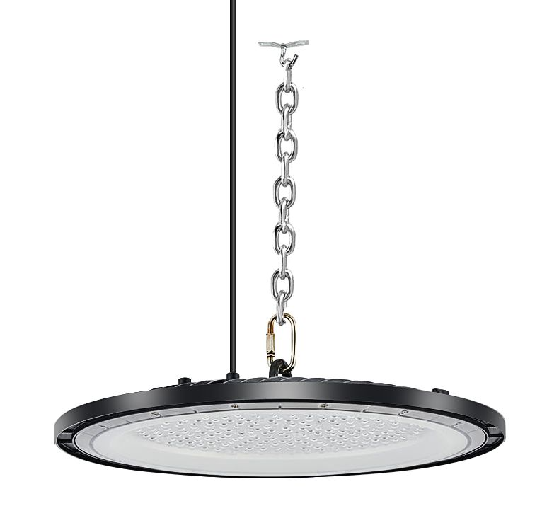 UFO LED High Bay hangend aan ketting