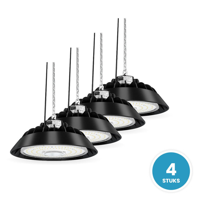 UFO LED Highbay, dimbaar, 4 stuks