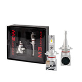 H7 koplamp set daglichtwit 6500K - 50 Watt & 5000 Lm/stuk | 12V & 24V DC - actieve koeling