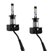 H1 koplamp set - daglichtwit 6500K - 38 Watt & 5200 Lm/stuk | 12V & 24V DC - passieve koeling