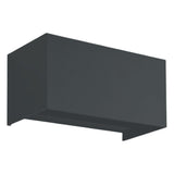 Lumo Recta Antraciet - Wandarmatuur zonder lichtbron - Excl 2xG9 - IP65