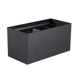 Lumo Recta Schwarz - Wandleuchte ohne Lichtquelle - Excl 2xG9 - IP65