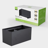 Lumo Recta Schwarz - Wandleuchte ohne Lichtquelle - Excl 2xG9 - IP65