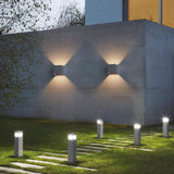 Lumo Recta Schwarz - Wandleuchte ohne Lichtquelle - Excl 2xG9 - IP65