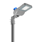 Blls mastadapter-adapter-lantaarnpaal-straatverlichting-60mm in grijs met ledverlichting