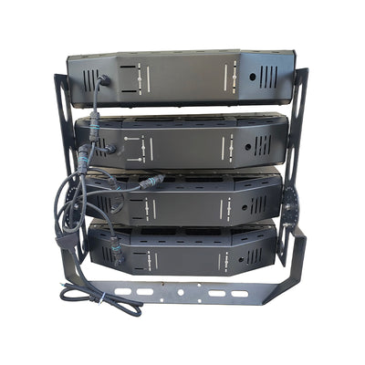Outdoor LED lighting panels, 50 cm, 4,000 lm, 4000 K, IP65, 4-pack for optimal energy consumption
