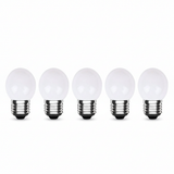 LED-lampen E27 800lm 3000K IP20 pack van 5