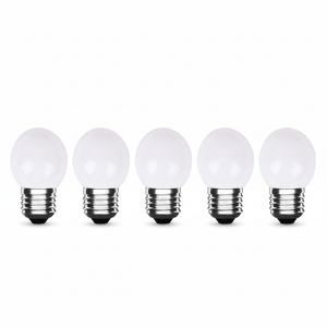 LED Kugellampe E27 Weiß - 300 Lumen - 3W - IP20 - G45 - 230V - 5 Stück