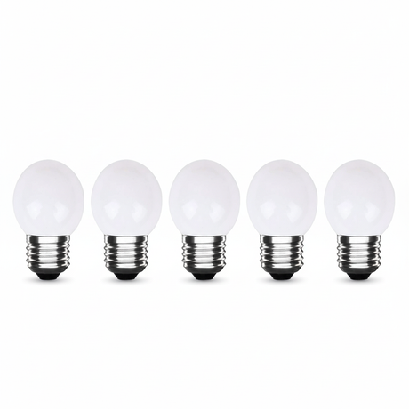 LED-lampen E27 800lm 3000K IP20 pack van 5