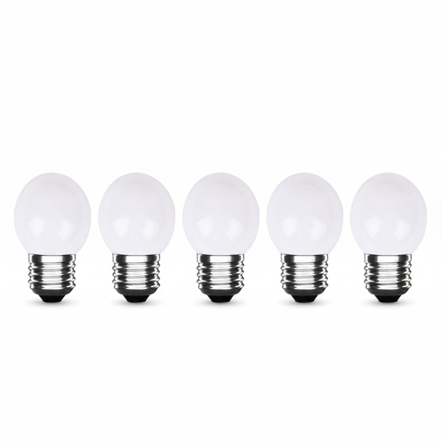 LED-lampen E27 800lm 3000K IP20 pack van 5