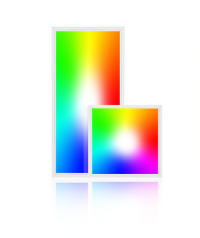 LED panel 60x120cm 4000lm 4000K IP20 pack of 2
