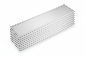 LED Panel 300x1200 5000lm 25W/18W - Cool White 5000K - UGR<22 - CRI80 - 8 pieces - 230V
