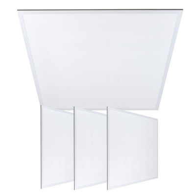 LED-Panel 60 × 60 cm, 4000 lm, 4000 K, IP20, 4er-Pack mit heller und effizienter LED-Beleuchtung