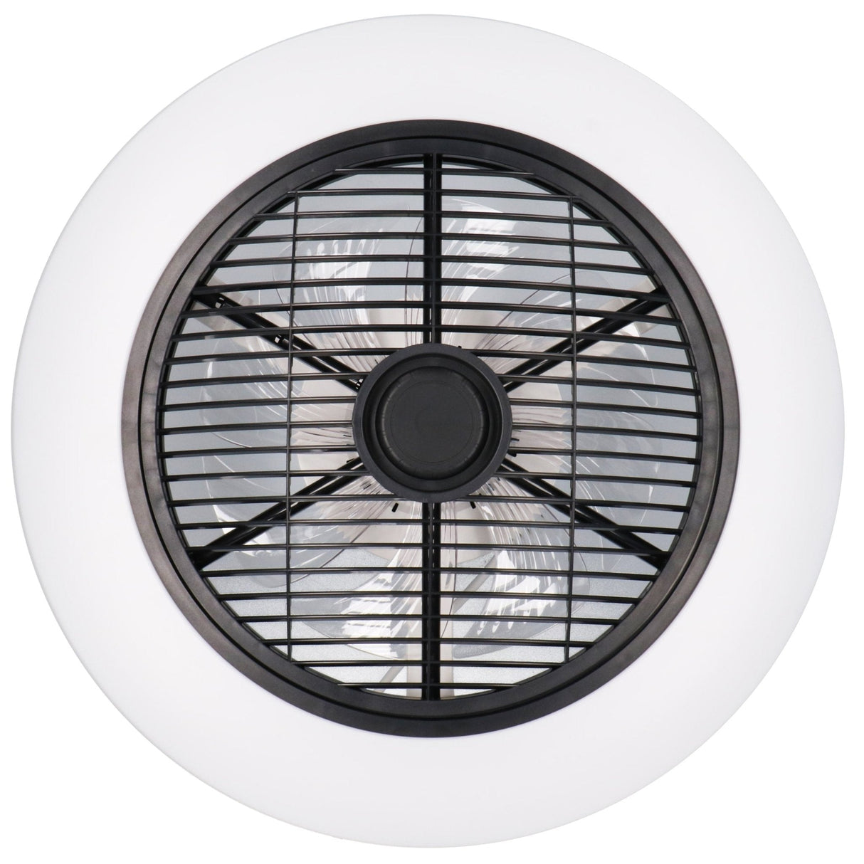 Moderno 3D plafondventilator met verlichting 50cm – Dimmen en lichtkleur instellen via afstandsbediening – Met zomer- en winterstand en timerfunctie