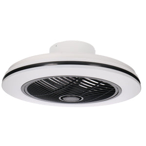 LED-Deckenventilator, 3100 Lumen, 48 W, 2000–4000 K, dimmbar, mit Fernbedienung, 51 cm