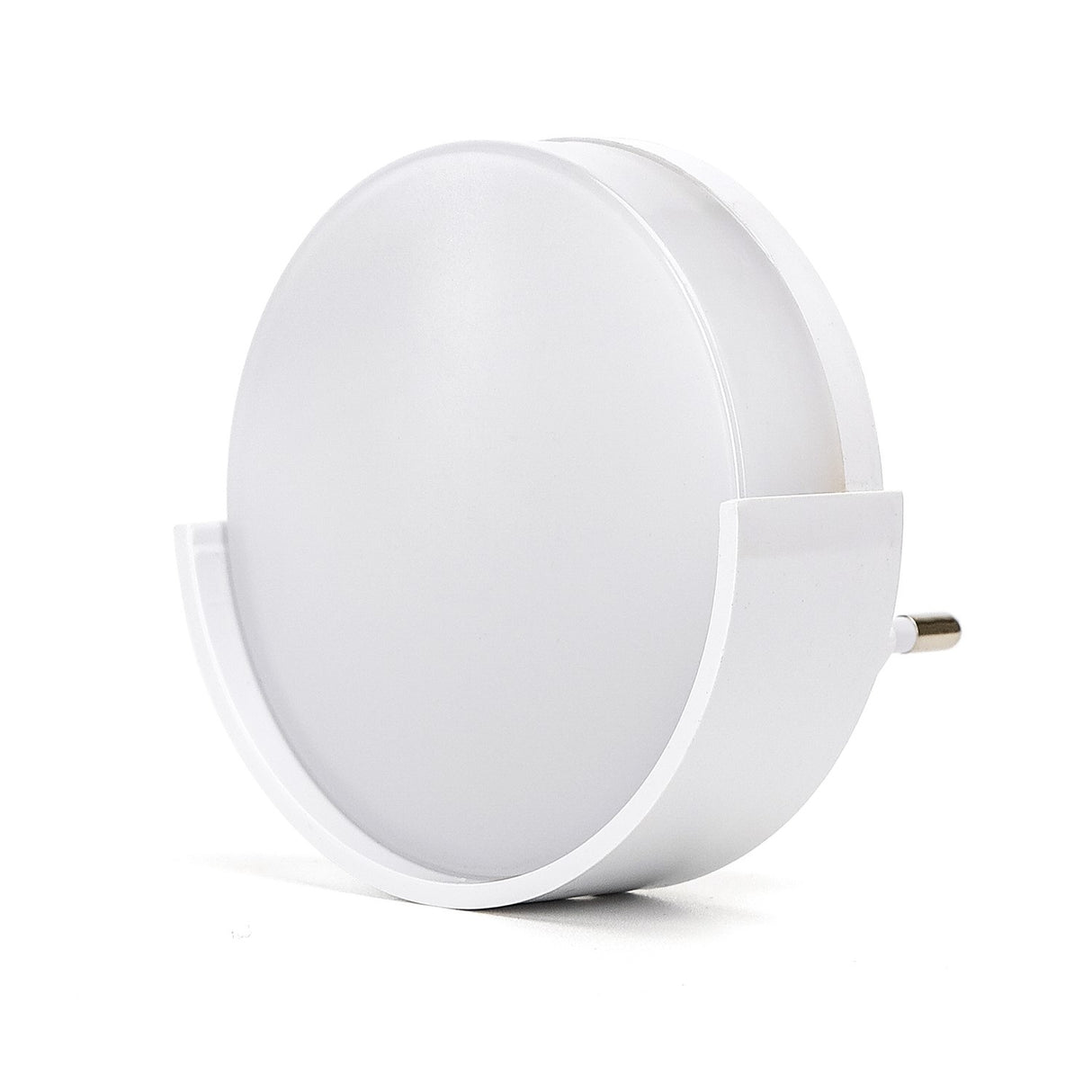 Night light round daylight white | day night sensor | 6500K - 1 Watt - 40 Lumen 