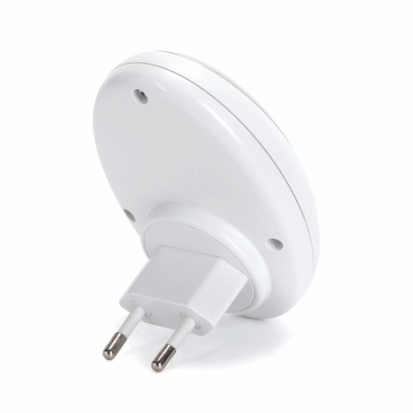 Nachtlampje ovaal warmwit met dagnachtsensor | 3000K - 1 Watt - 20 Lumen - 230V - LEDPLANET.NL