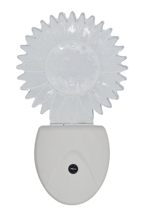 Nachtlampje RGB zonnetje | dagnachtsensor | 7 kleuren licht 0.5W - LEDPLANET.NL