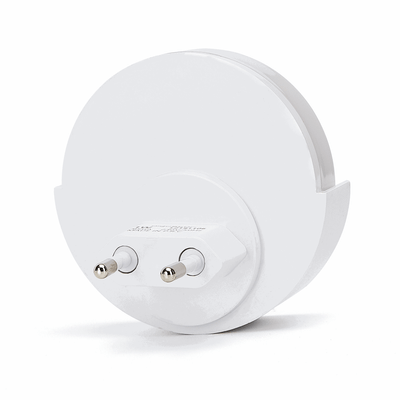 Veilleuse ronde blanc lumière du jour | capteur jour/nuit | 6500 K - 1 watt - 40 lumens - LEDPLANET.NL