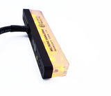 Schmallinie, 6 LED, vertikale Montage – Bernstein