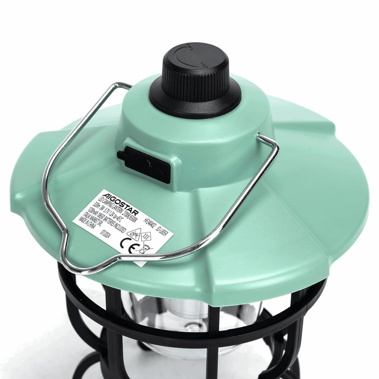 Aigostar oplaadbare LED campinglamp met verstelbare helderheid en duurzaam ontwerp