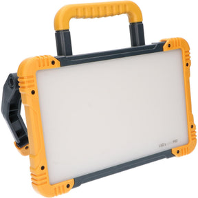 Accu Werklamp 1500 lumen, Hybride Oplaadbaar, Koelwit 5000K, Dimbaar, IP54, USB