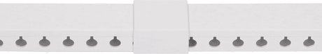 OrgaNice Kabelgoten Set - Zelfklevende organiser voor Bureau & TV - Wit