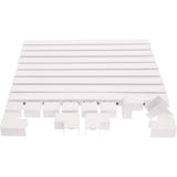 OrgaNice Kabelkanal-Set – Selbstklebender Organizer für Schreibtisch &amp; Fernseher – Weiß