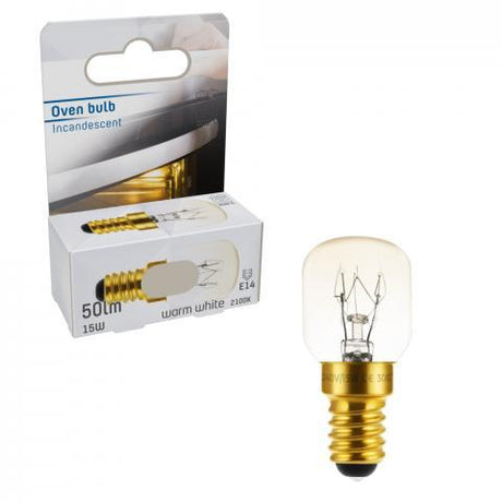 Backofenlampe T22 mit E14-Fassung – Hitzebeständig bis 300°C – 15 W