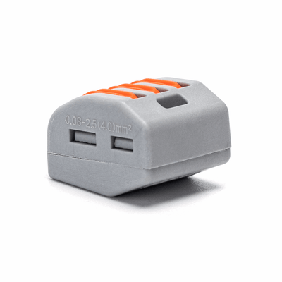 PCT-Verbindungsklemmen-Set, 5 Stück – 3-fache Verbindungsklemme, 0,08–4 mm² | IP20, wiederverschließbar – LEDPLANET.NL