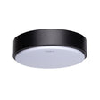Plafondlamp Ø 23cm - zwart | warmwit 3000K | LED 12W=75W traditioneel licht | 230 V - LEDPLANET.NL