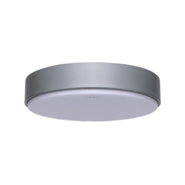 Plafondlamp Ø 30cm - grijs | warmwit 3000K | LED 20W=100W traditioneel licht | 230 V - LEDPLANET.NL