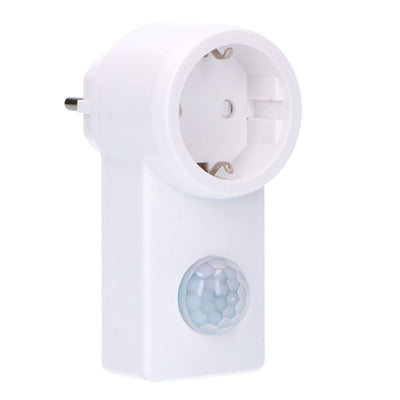 Sensor de movimiento enchufable LED's Light con toma de corriente - alcance de 10 metros - incluye sensor de luz diurna