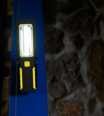 LED's Work Tragbare LED-Arbeitsleuchte 180 - Mit Magnet und Haken - Batteriebetrieben