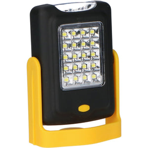 LED noodlamp looplamp koelwit 7000K - 120 lumen - met magneet en haak - batterijen exclusief