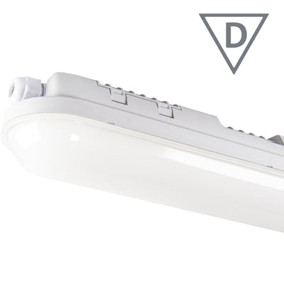4er-Pack – LED Light Pro TL-Leuchte 120 cm – Geeignet für den Innen- und Außenbereich – 4800 Lumen – IP65 wasserdicht