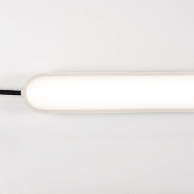 LED moisture-resistant fluorescent fixture 4640 lumens - 120cm - 29W - cool white 4000K - IP65 waterproof - IK08 impact resistant - grey - 230V