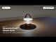 Noodlamp en campinglamp op batterijen met ophanghaak, oranje: productvideo