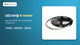 Video LED strip warmwit 3000K, 5 meter, 24V, 120 LEDs per meter, dimbaar