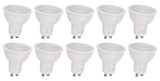 GU10 spot warmwit dimbaar - 10 stuks PAR16 bajonetsluiting | LED 6W ~ 510Lm = 42W halogeenlicht 120° - 2700K 230V