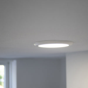 PRO LED Einbau-Deckenleuchte ø 16 cm - Ultradünn - Dimmbares kaltweißes Licht - 12W