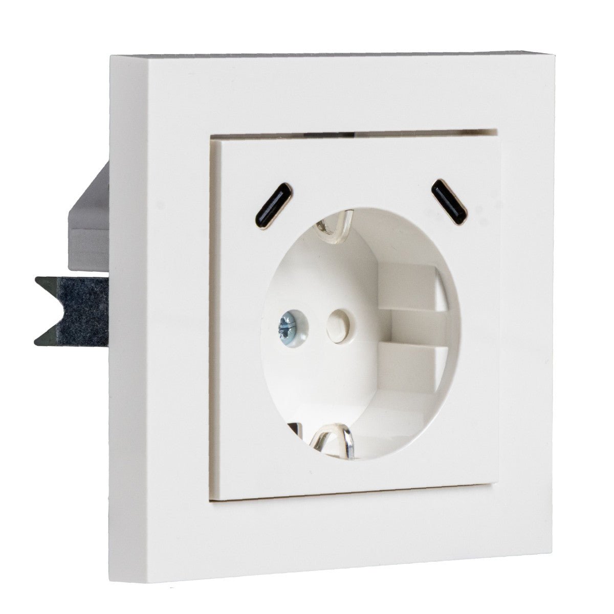 ProCharge USB-C Wall Socket - 2 USB-C Ports - 25W - White