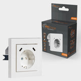 ProCharge USB-C Wall Socket - 2 USB-C Ports - 25W - White