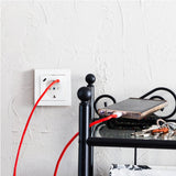 ProCharge USB-C Wall Socket - 2 USB-C Ports - 25W - White