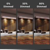 GU10 LED-Lampe – Dimmbares warmweißes Licht – 5 W ersetzt 75 W – 1 Spot