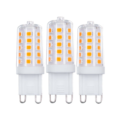 G9 LED Capsule 3 pieces - Warm white 2700K - 3.5W - 300 Lumen - Dimmable