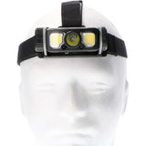 Professional LED Hoofdlamp op accu met zoomfunctie - Oplaadbaar - IP44 - Dimbaar - 250 lm