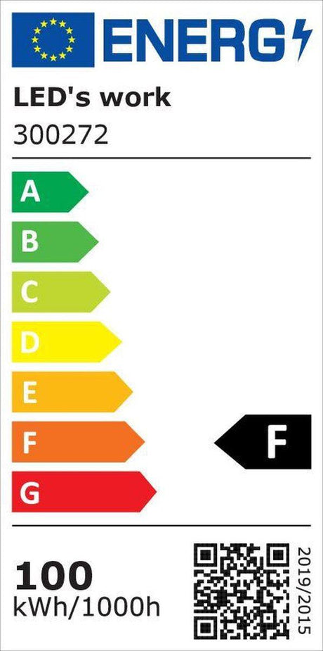 Professionelle LED-Bauleuchte 100 W – Im harten Einsatz getestet – 5 Meter Kabel – 9000 Lumen – IP65