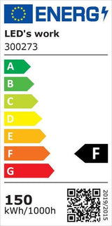 LED's Work Professionele LED Bouwlamp 13000 - Rough Service Tested - 5 meter snoer - 150W - IP65