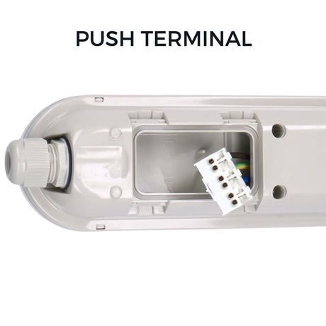 Professionelle LED-TL-Leuchte 150 cm - Für den Innen- und Außenbereich geeignet - 3960 Lumen - IP65 wasserdicht